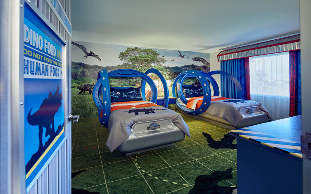 All New Jurassic World Kids Suites at Universal Orlando 1 Jurassic World Kids Suite